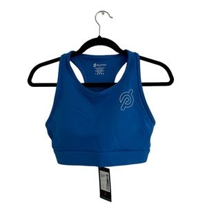 NWT Peloton Blue Sports Bra Size Medium